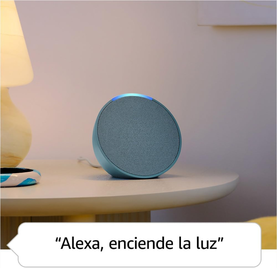 Imagen de Alexa Echo Pop bocina inteligente color negro numero 4