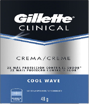 Imagen de Antitranspirante desodorante Gillete Clinical en crema numero 0
