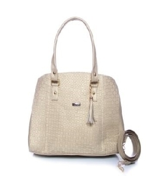 Imagen de Bolso Valeria color oro grande premium numero 0