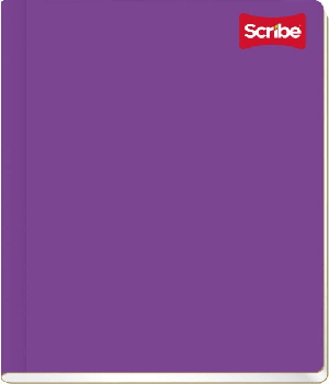 Imagen de Cuaderno profesional cosido 100 hojas marca scribe numero 0