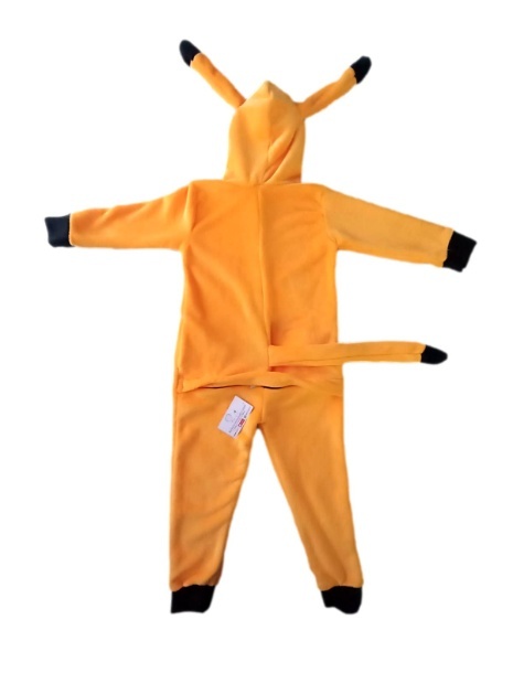Imagen de Pijama de pikachu talla adolescentes o juvenil sin pies numero 1