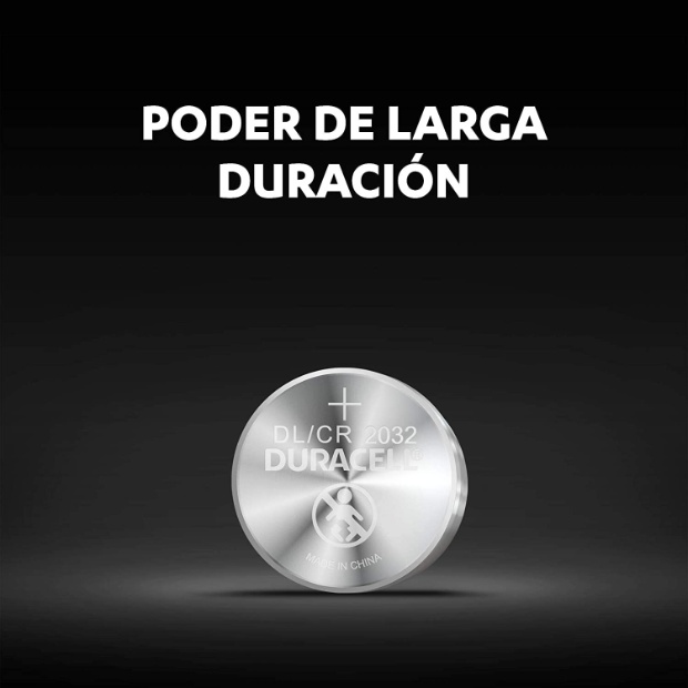 Imagen de Pila duracell redonda mod 2032 de 3 volts numero 1