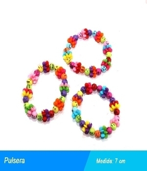 Imagen de Pulsera de colores economica unitalla numero 0