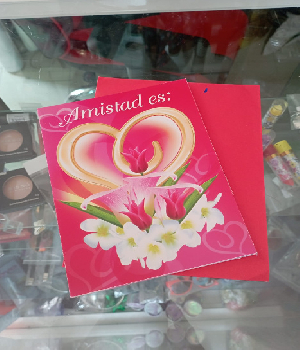 Imagen de Tarjeta de regalo con sobre Amistad es numero 0