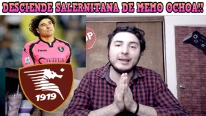 Memo ochoa desciende con el Salernitana