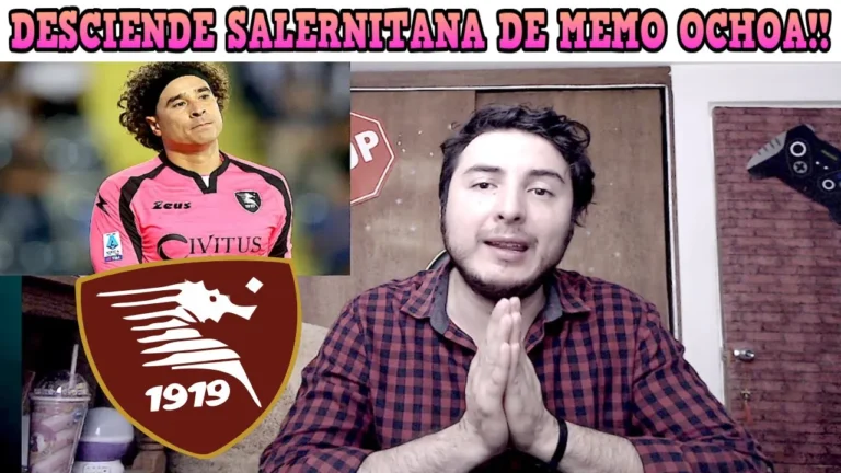 ¡Memo Ochoa desciende con el Salernitana de la serie A de Italia!