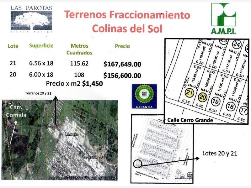 Imagen de Terreno en Venta en Villa de Ãlvarez numero 0