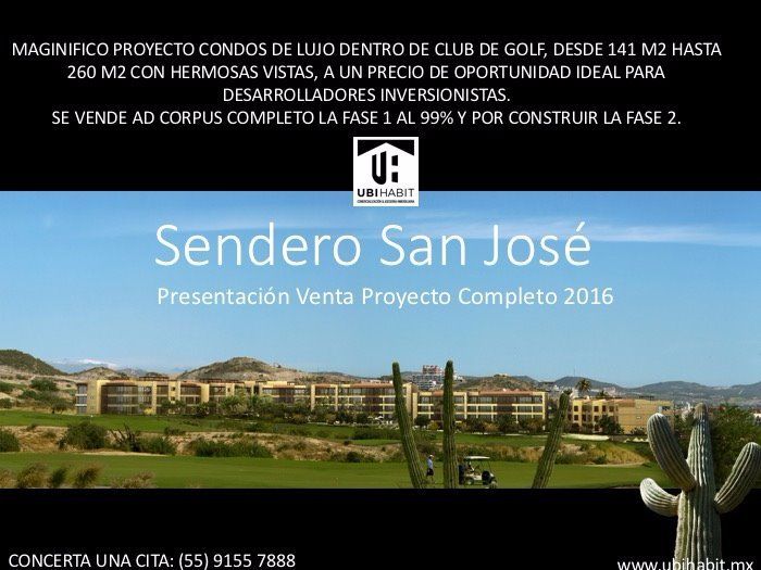 Imagen de OPORTUNIDAD CONSTRUCTORES VENTA DESARROLLO COMPLETO EN SAN JOSE DEL CABO BC