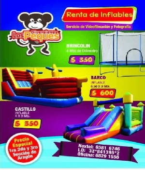 Imagen de RENTA DE INFLABLES LOS PEQUES