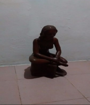 Imagen de escultura en terracota