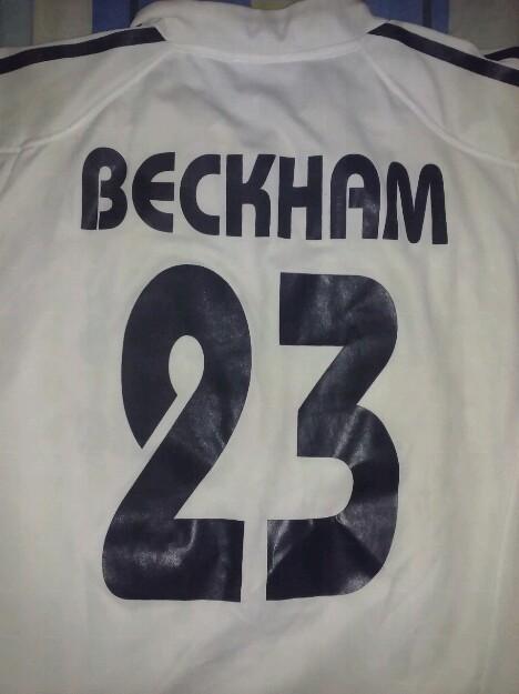 Imagen de Hermosa camiseta REAL MADRID  DAVID BECKHAM 23