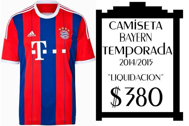 Imagen de Camiseta Del Bayern Temporada 20145