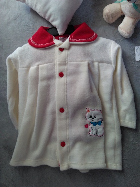 Imagen de Abrigo para niña bebe de gato 2 numero 1