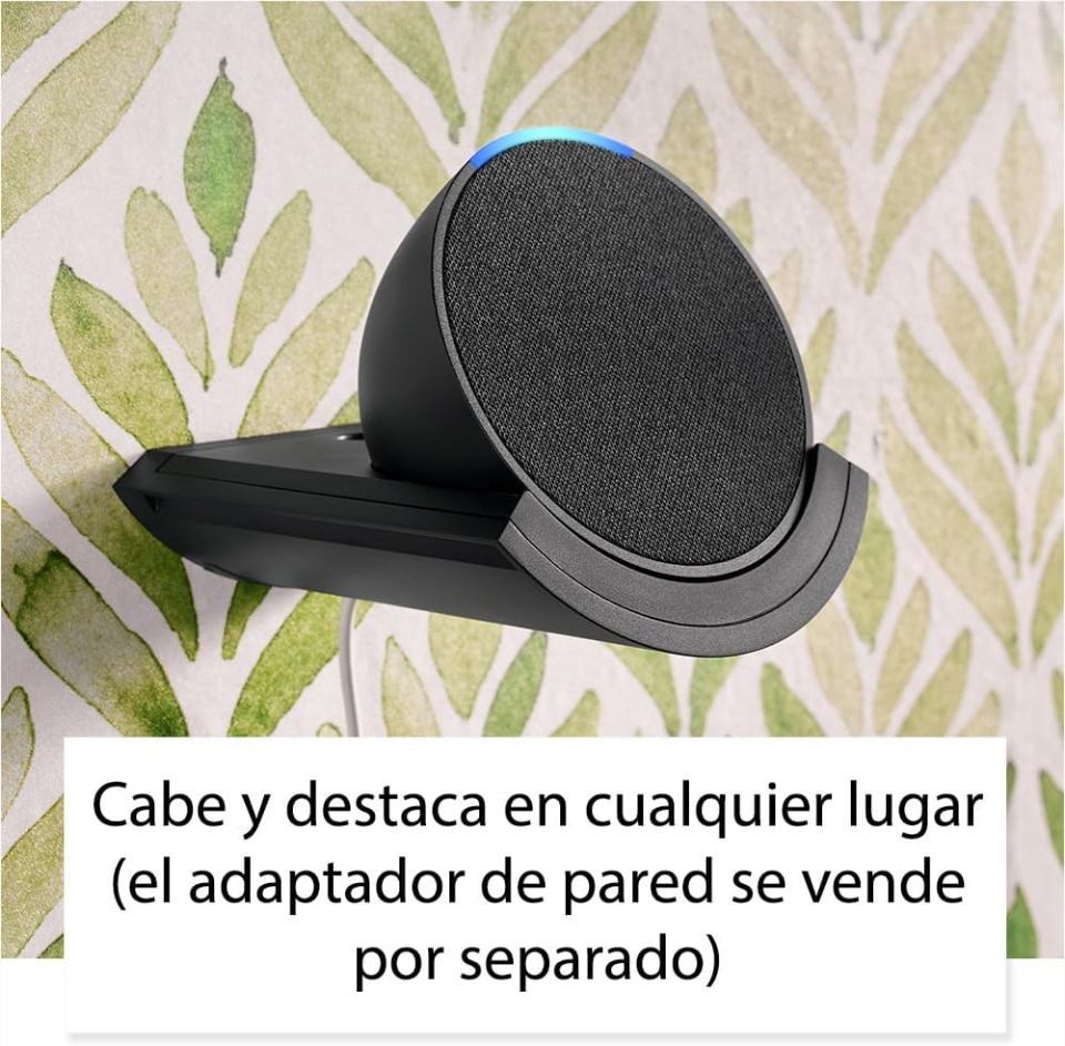 Imagen de Alexa Echo Pop bocina inteligente color negro  numero 2