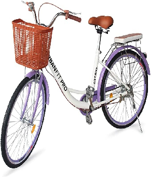 Imagen de Bicicleta Urbana Vintage Retro Con Canastita numero 0