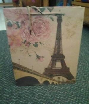 Imagen de Bolsa kraft con diseño 19X14.6cm