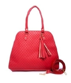 Imagen de Bolso Karina color rojo grande premium