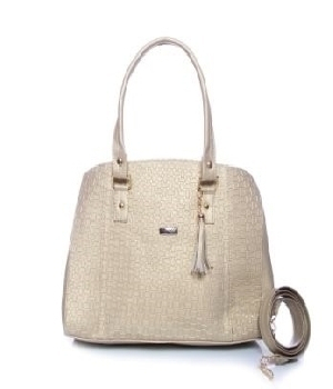 Imagen de Bolso Valeria color oro grande premium