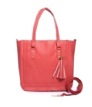 Imagen de Bolso ines coral grande premium