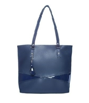 Imagen de Bolso plus Talia azul grande premium