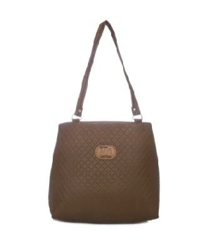 Imagen de Bolso plus selena cognac  32 x 20 cms