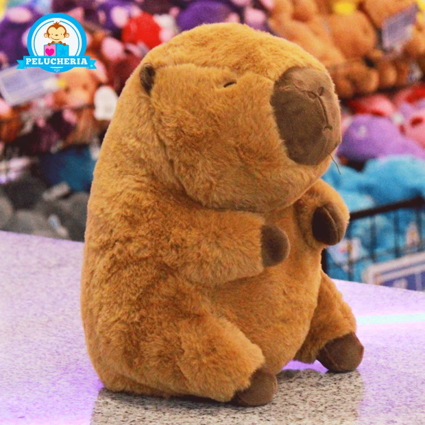 Imagen de Capibara de peluche de 30 cm de alto numero 1