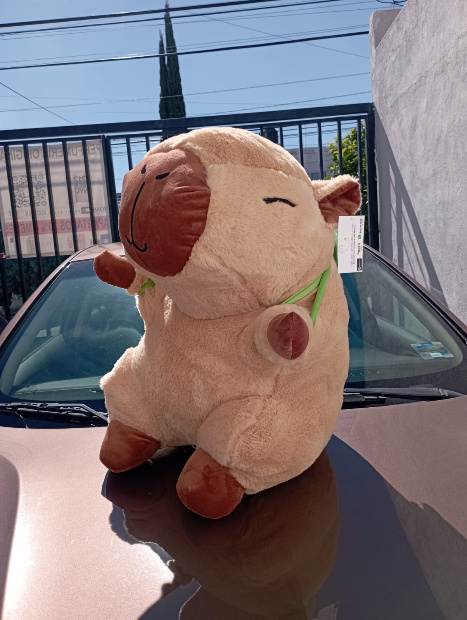 Imagen de Capibara de peluche grande de 70 cm 