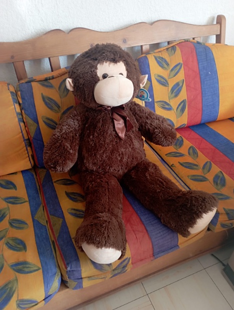 Imagen de Chango gorila de peluche gigante de 90 cms  numero 1