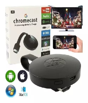 Imagen de ChromeCast de google convierte a Smart TV