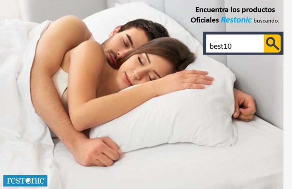 Imagen de Colchon matrimonial restonic ortopedico con dos almohadas gratis numero 1