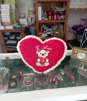 Imagen de Corazon de peluche 30 cms Te amo