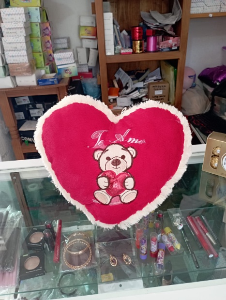 Imagen de Corazon de peluche 30 cms Te amo numero 2