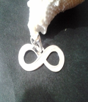 Imagen de Dije De Plata 925 Infinito 24 Cms