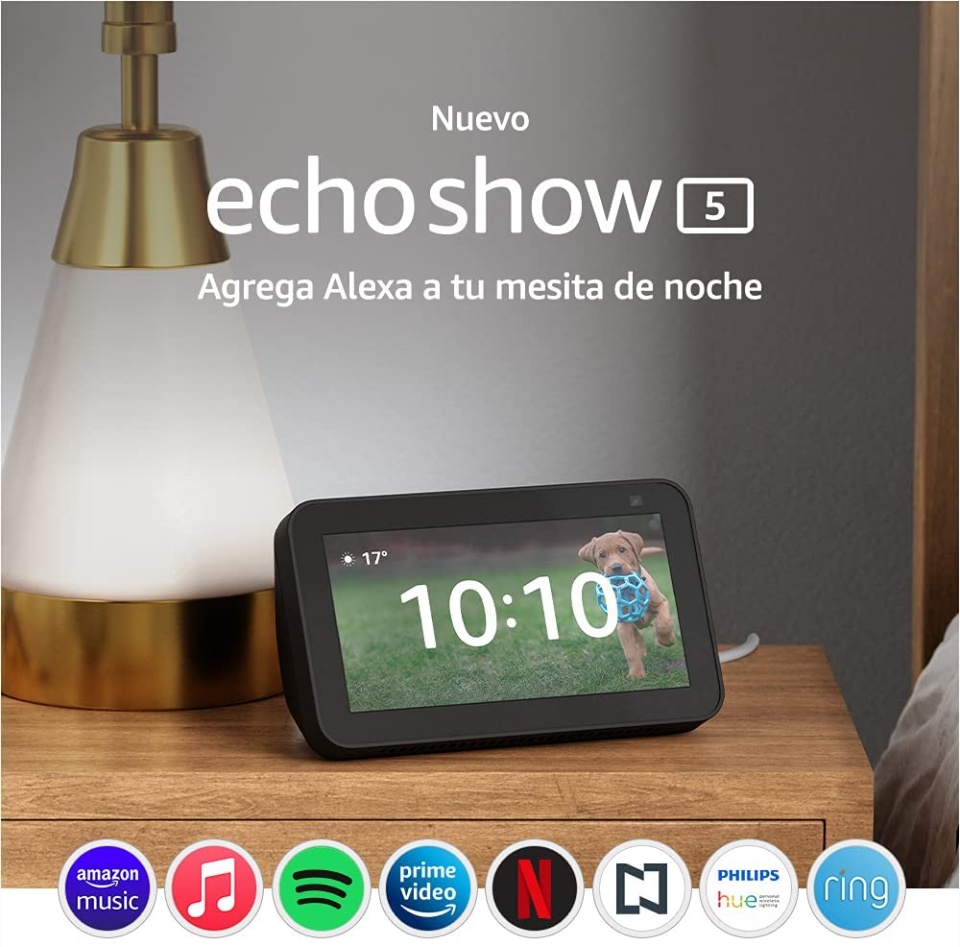 Imagen de Echo Show 5 pantalla inteligente con alexa numero 2