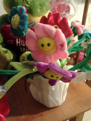 Imagen de Flores de peluche 30 cms de largo 