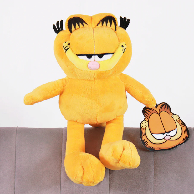 Imagen de Garfield de peluche clásico de 28 cm Original Pelucheria numero 0