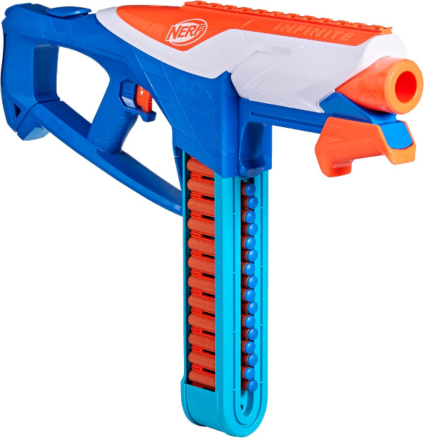 Imagen de Lanzador Nerf N Series Infinite   80 Dardos De Hasbro Azul numero 1