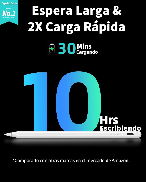 Imagen de Lapiz para iPad de alta presición marca metapen numero 5