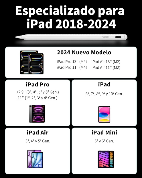 Imagen de Lapiz para iPad de alta presición marca metapen numero 3