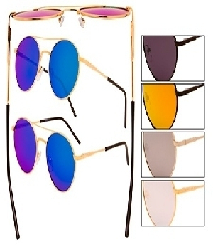 Imagen de Lentes De Sol aviador retro clasicos uv 400 proteccion