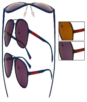 Imagen de Lentes De Sol black retro goma uv 400 proteccion numero 0