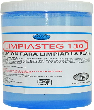 Imagen de Liquido para limpiar joyeria de playa 925 marca limpiasteg