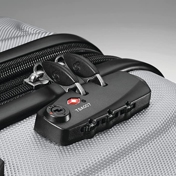 Imagen de Maleta para viaje con ruedas samsonite de microdiamante numero 1