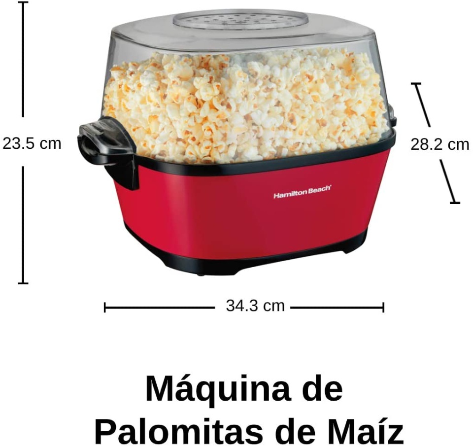 Imagen de Maquina para hacer palomitas de maiz a base de aceite Hamilton Beach numero 1