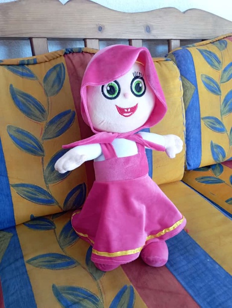 Imagen de Masha de peluche de 50 cms color rosa numero 2