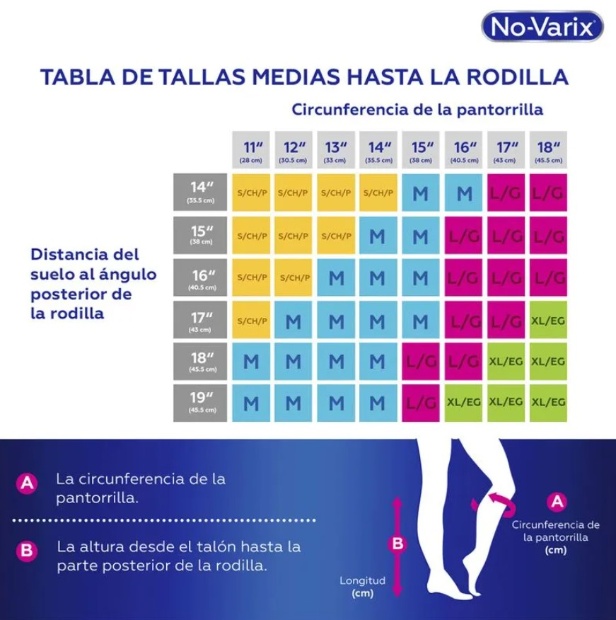 Imagen de Medias de compresion No Varix para las Varices numero 1