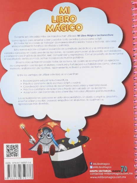 Imagen de Mi libro mágico Lectoescritura para primaria  numero 1