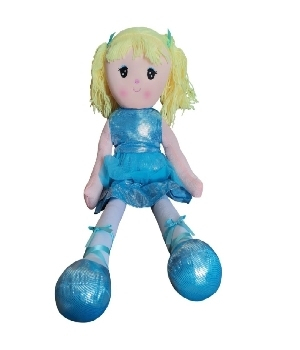 Imagen de Muñeca De Peluche Grande Sarita De 75 Cms De Largo