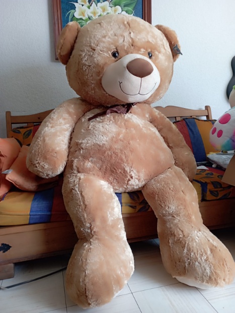 Imagen de Oso de peluche mega gigante 1.80 Fredy importacion numero 2