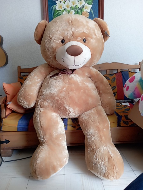 Imagen de Oso de peluche mega gigante 1.80 Fredy importacion numero 4